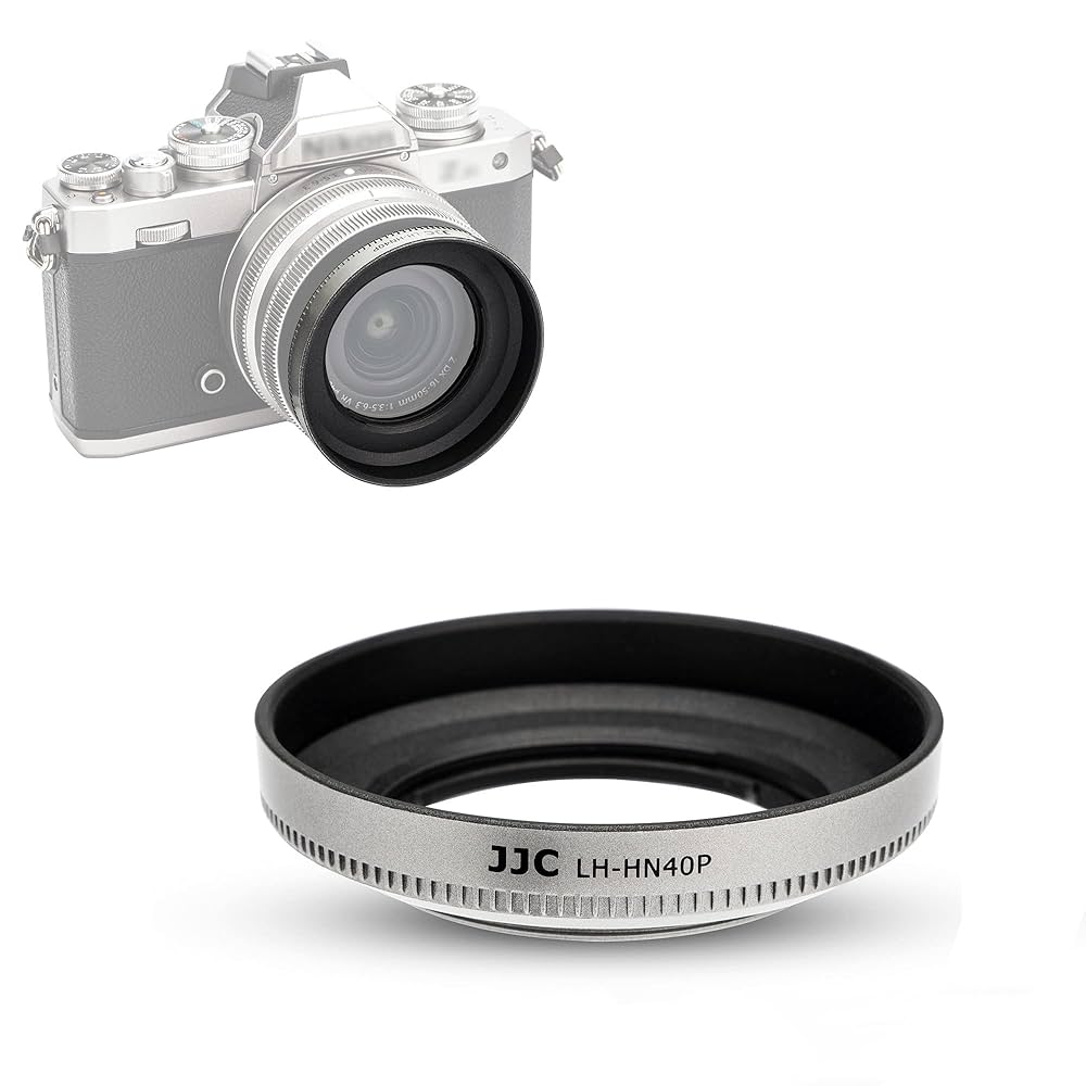 Amazon.com : Silver Screw-in Lens Hood Shade for Nikon Z DX